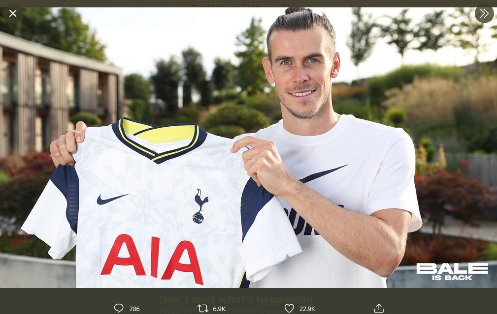 Gareth Bale Lebih Tertarik Gabung Tottenham Hotspur